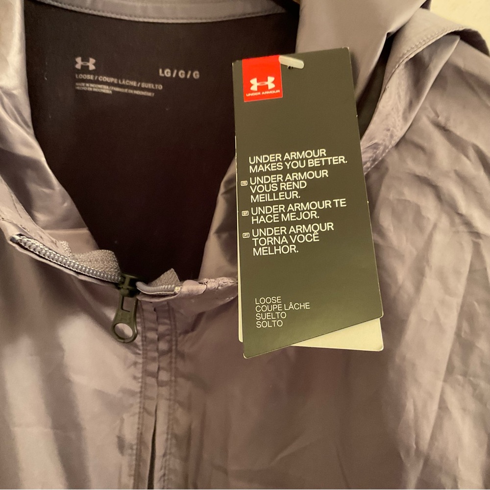 Under Armour Sports Style 1/2 Zip Jacket - NWT - Size Large - Picture 11 of 11